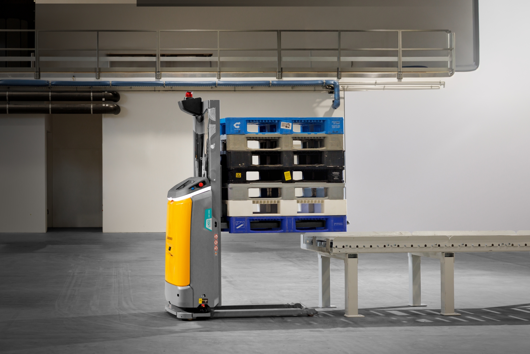 Jungheinrich scales pallet automation with EAC 212a